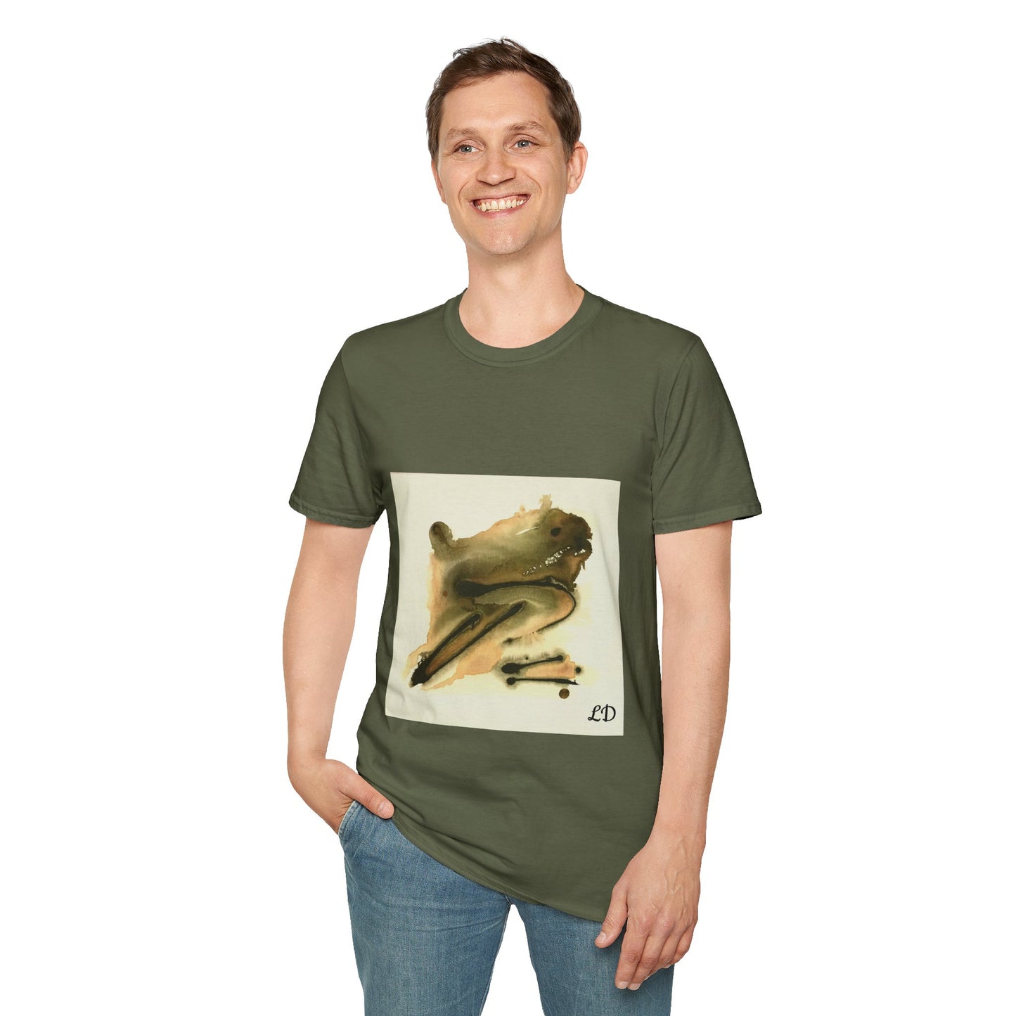 T-Shirt unisex. The Frog - original art print.