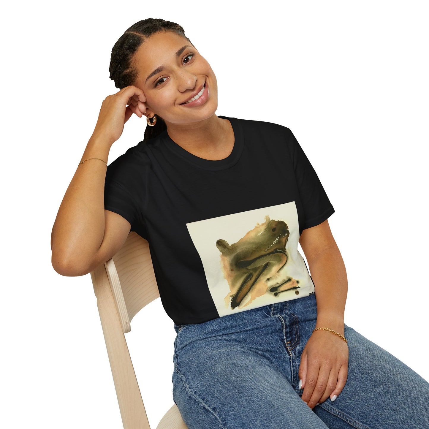 T-Shirt unisex. The Frog - original art print.
