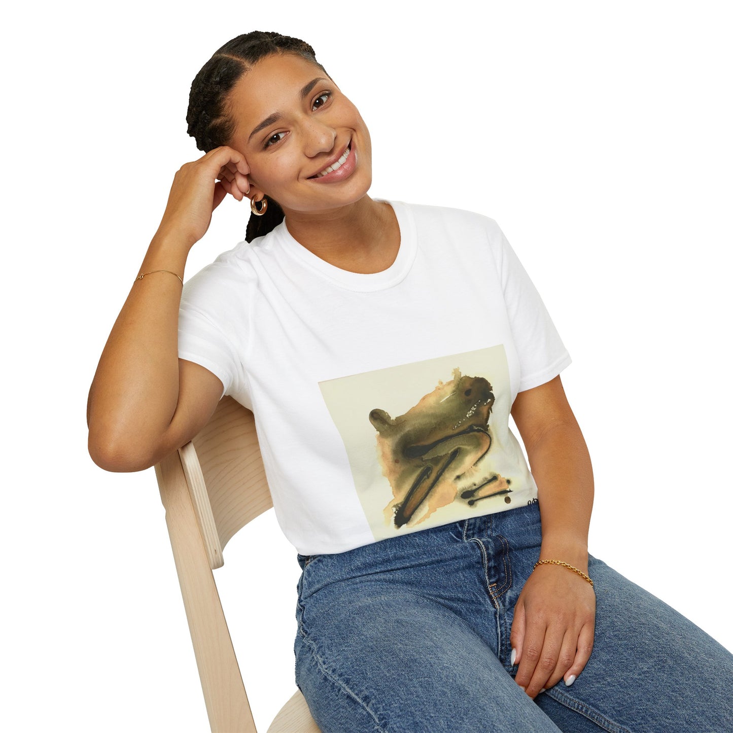 T-Shirt unisex. The Frog - original art print.