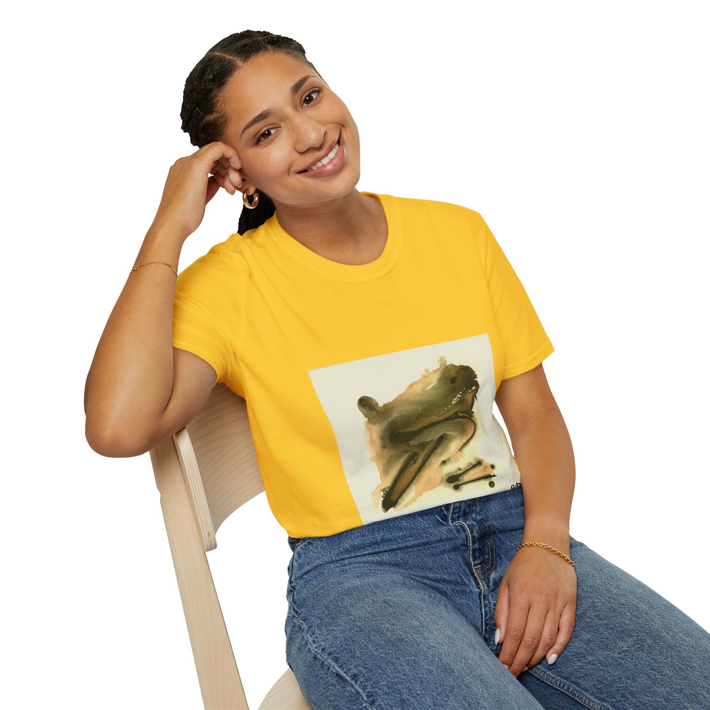 T-Shirt unisex. The Frog - original art print.