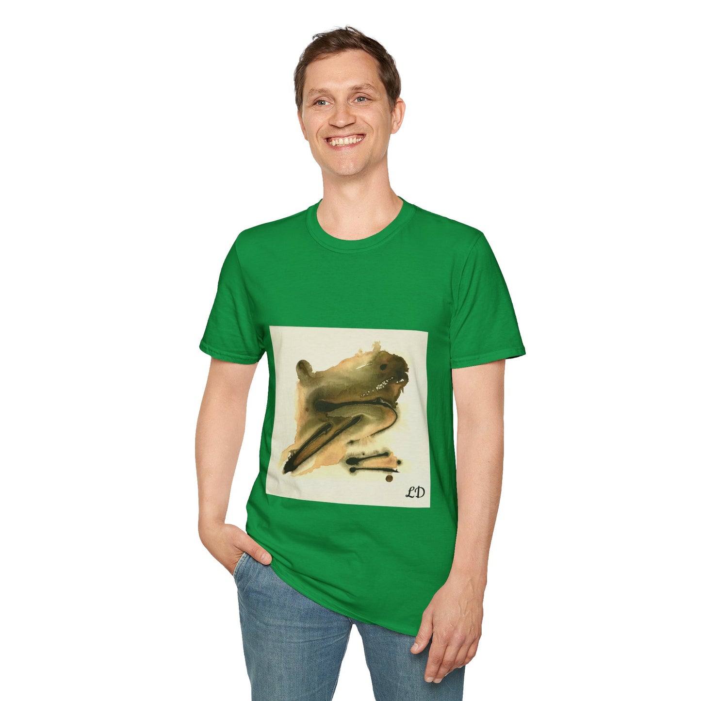 T-Shirt unisex. The Frog - original art print.