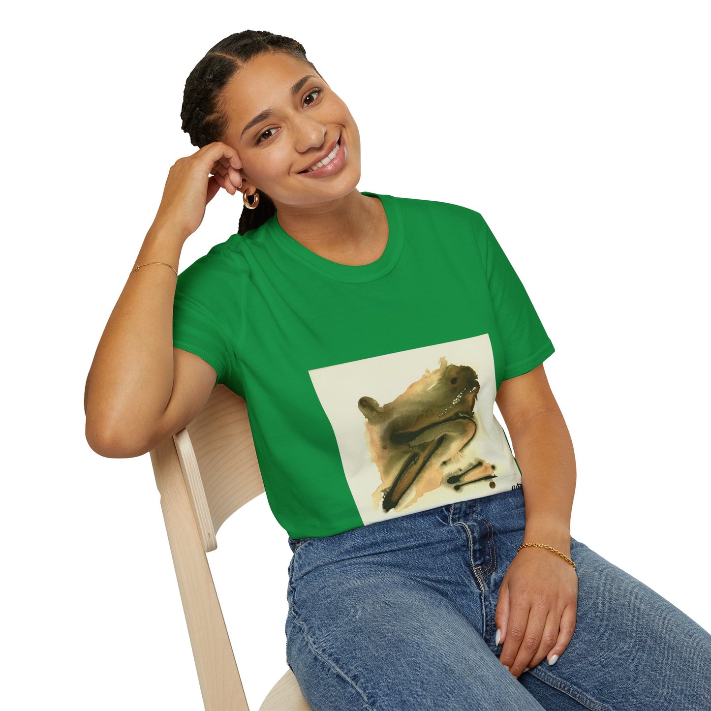 T-Shirt unisex. The Frog - original art print.