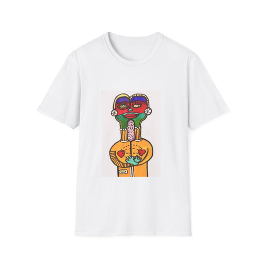 Unisex Softstyle T-Shirt for adults. Together - original art print.