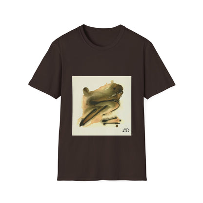 Unisex Softstyle T-Shirt for adults. The Toad - original art print.