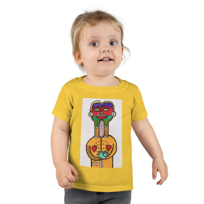 Toddler T-shirt.  2-5 years. Together - original art print.