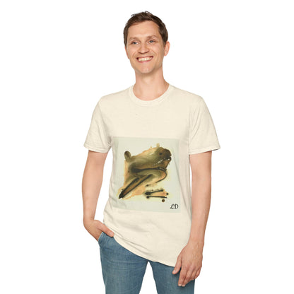 Unisex Softstyle T-Shirt for adults. The Toad - original art print.