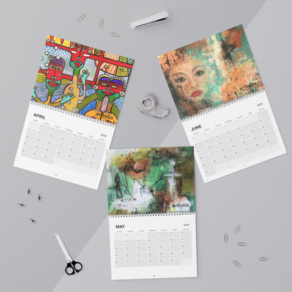 Wall Art Calendar 2024