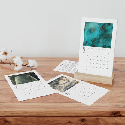 Vertical Desk Calendar 2024