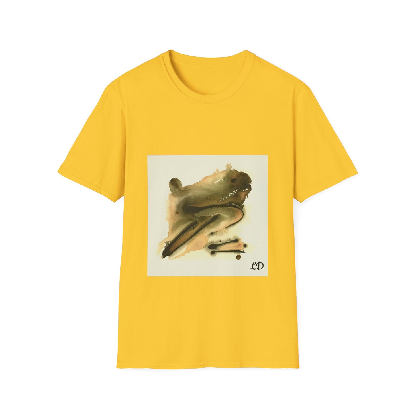 Unisex Softstyle T-Shirt for adults. The Toad - original art print.