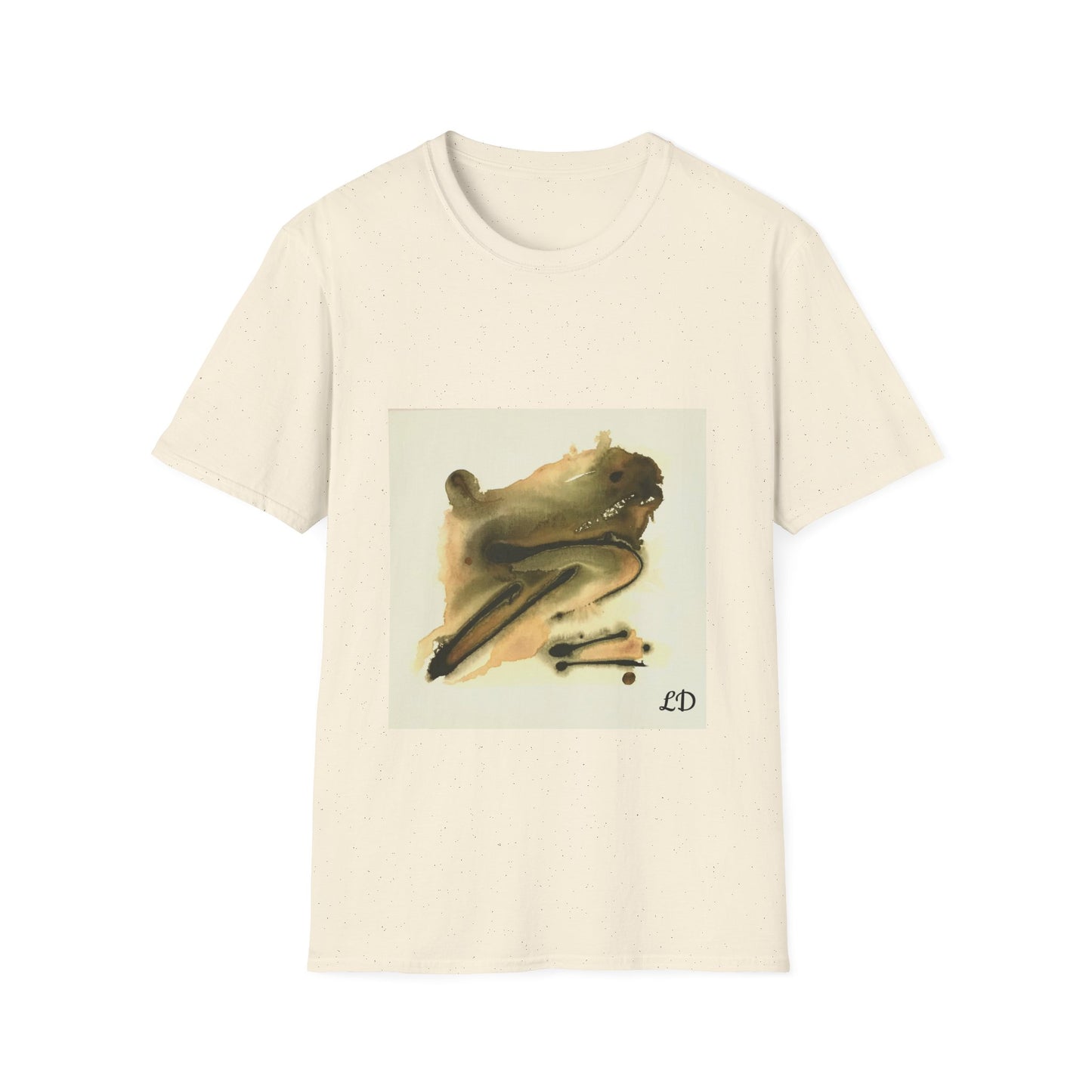 Unisex Softstyle T-Shirt for adults. The Toad - original art print.