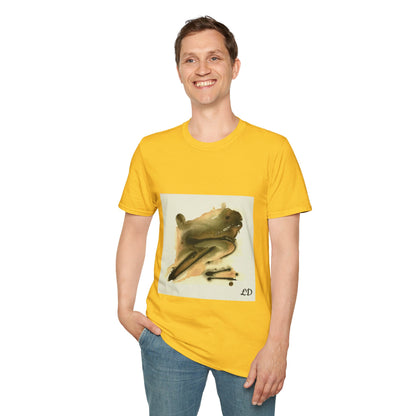 Unisex Softstyle T-Shirt for adults. The Toad - original art print.