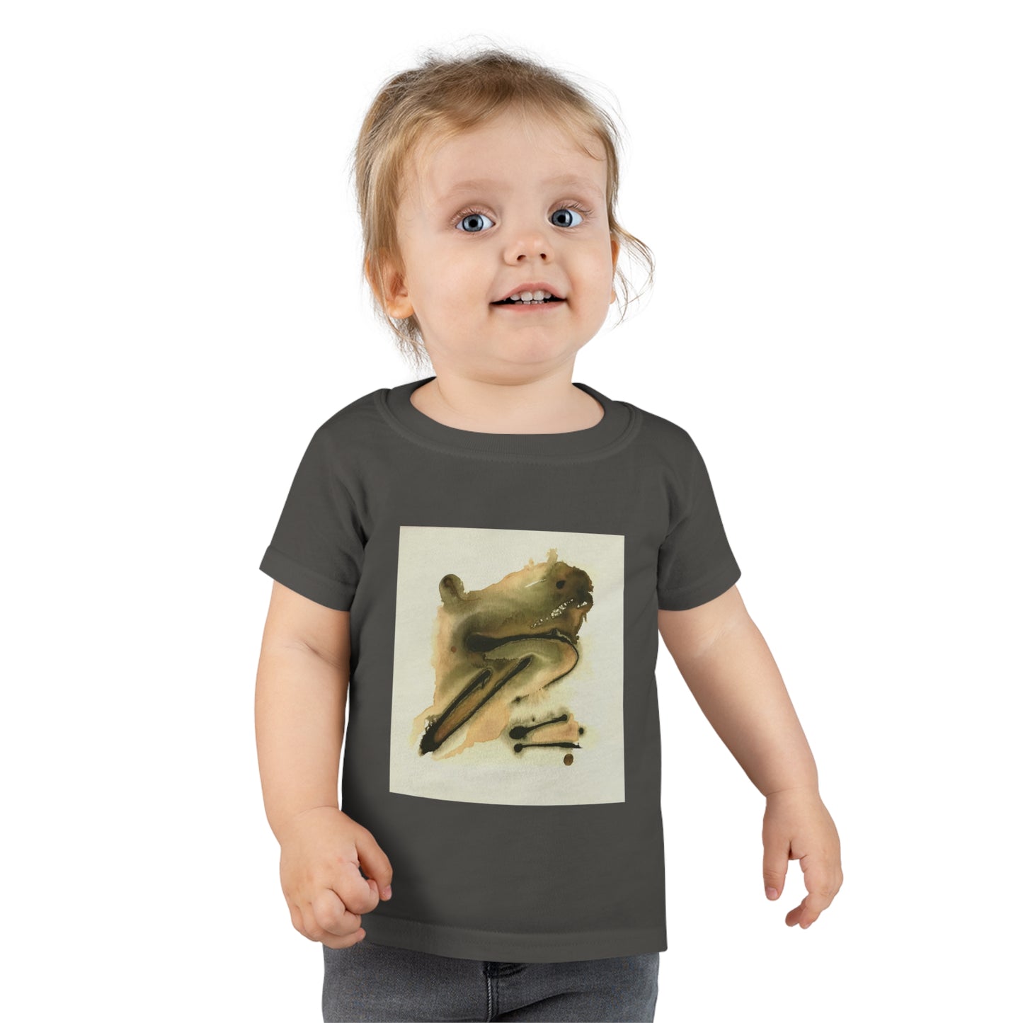 Toddler T-shirt.  2-5 years. The Toad - original art print.