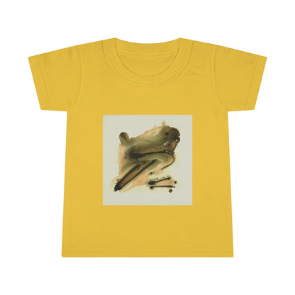 Toddler T-shirt.  2-5 years. The Toad - original art print.