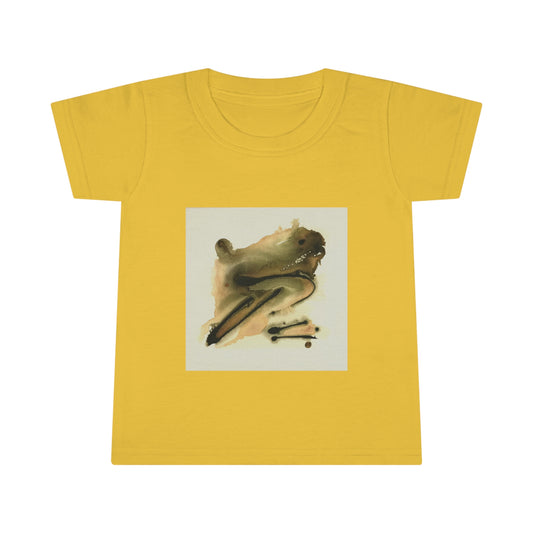 Toddler T-shirt.  2-5 years. The Toad - original art print.