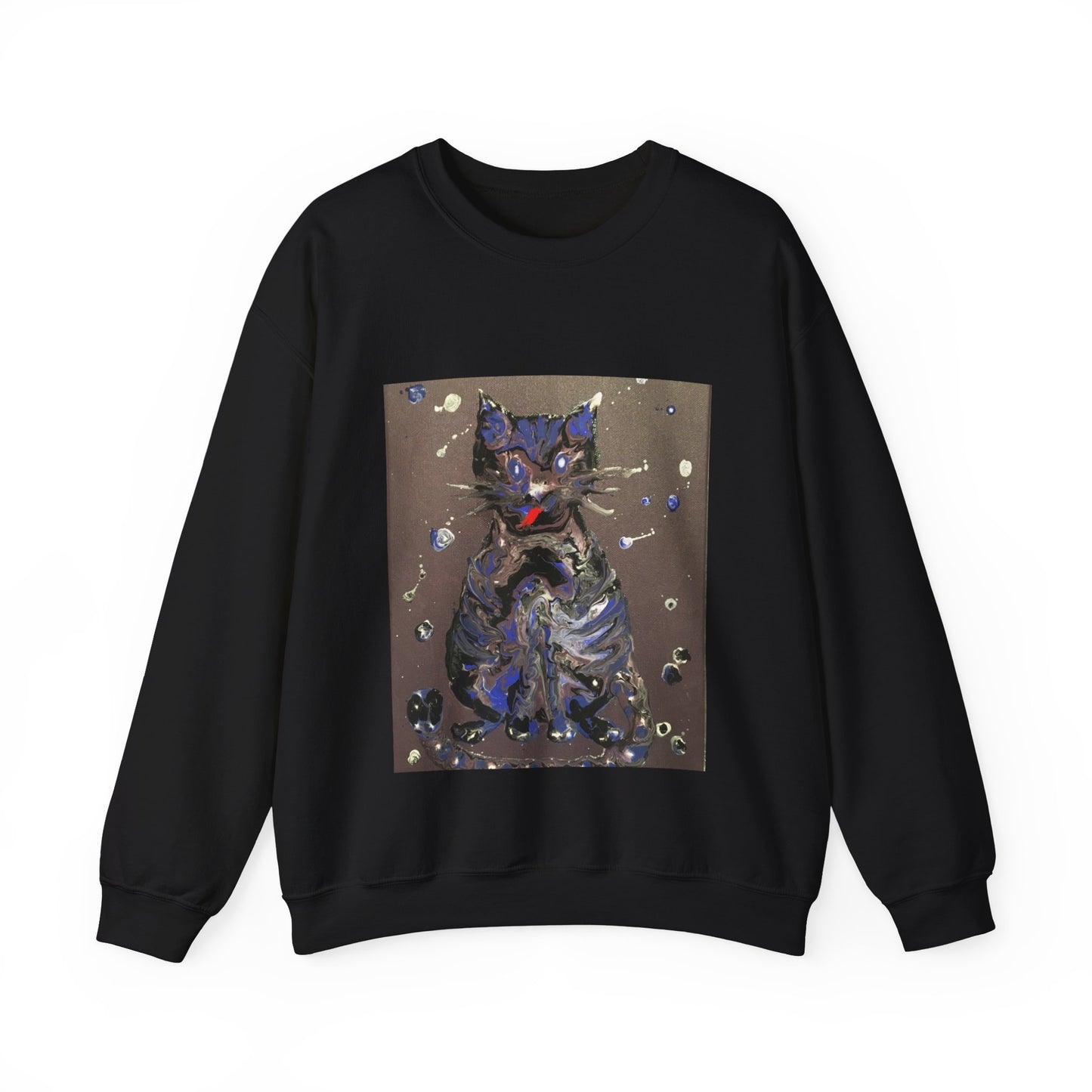 Unisex Heavy Blend™ Crewneck Sweatshirt. The Cat.