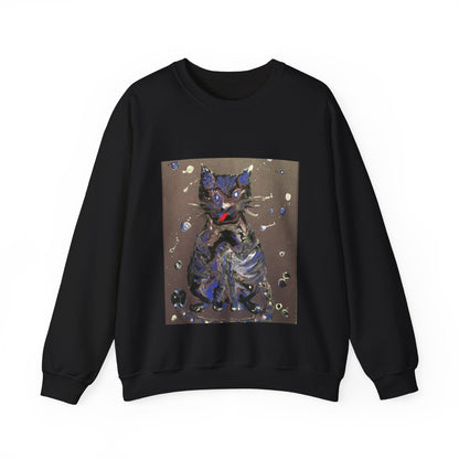 Unisex Heavy Blend™ Crewneck Sweatshirt. The Cat.