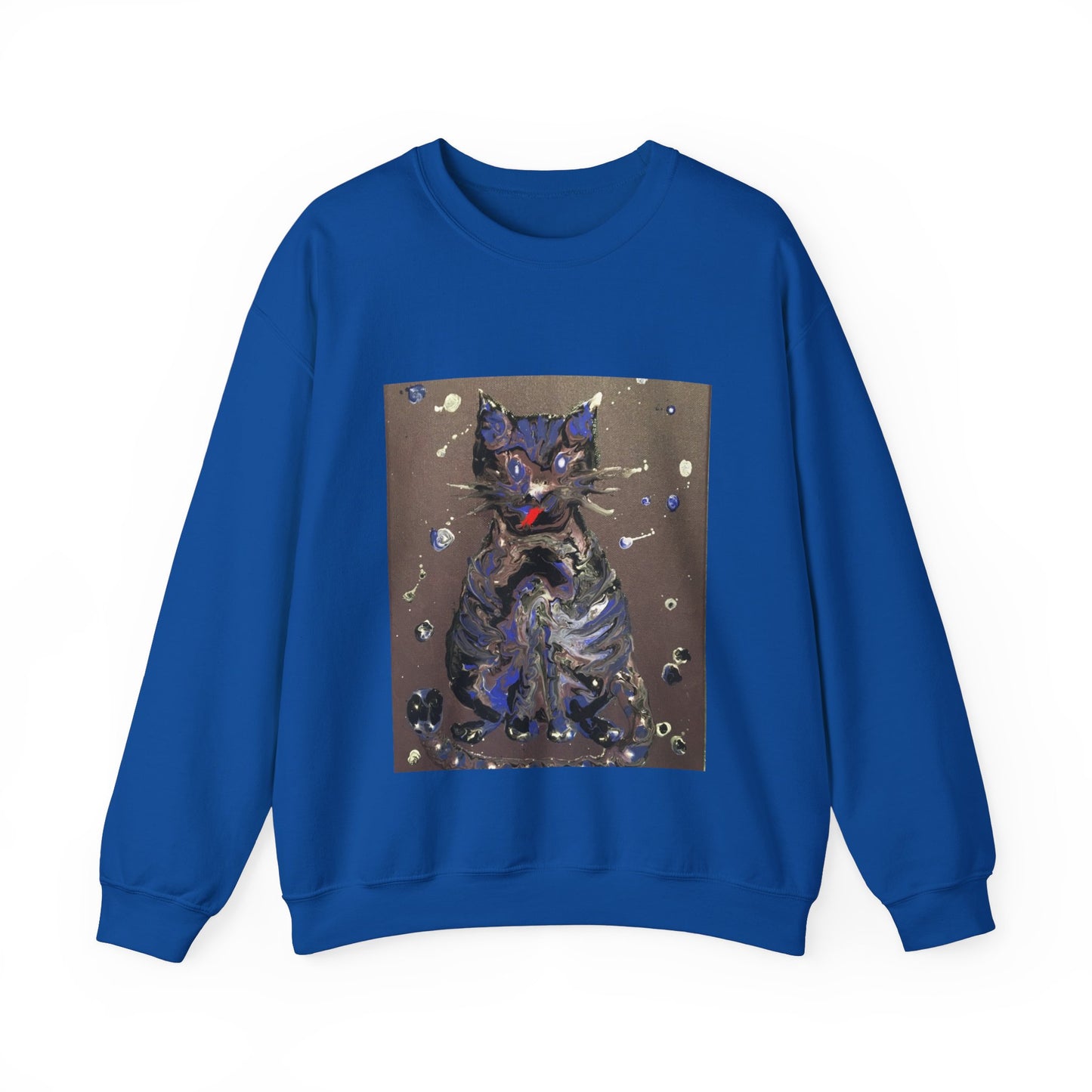 Unisex Heavy Blend™ Crewneck Sweatshirt. The Cat.